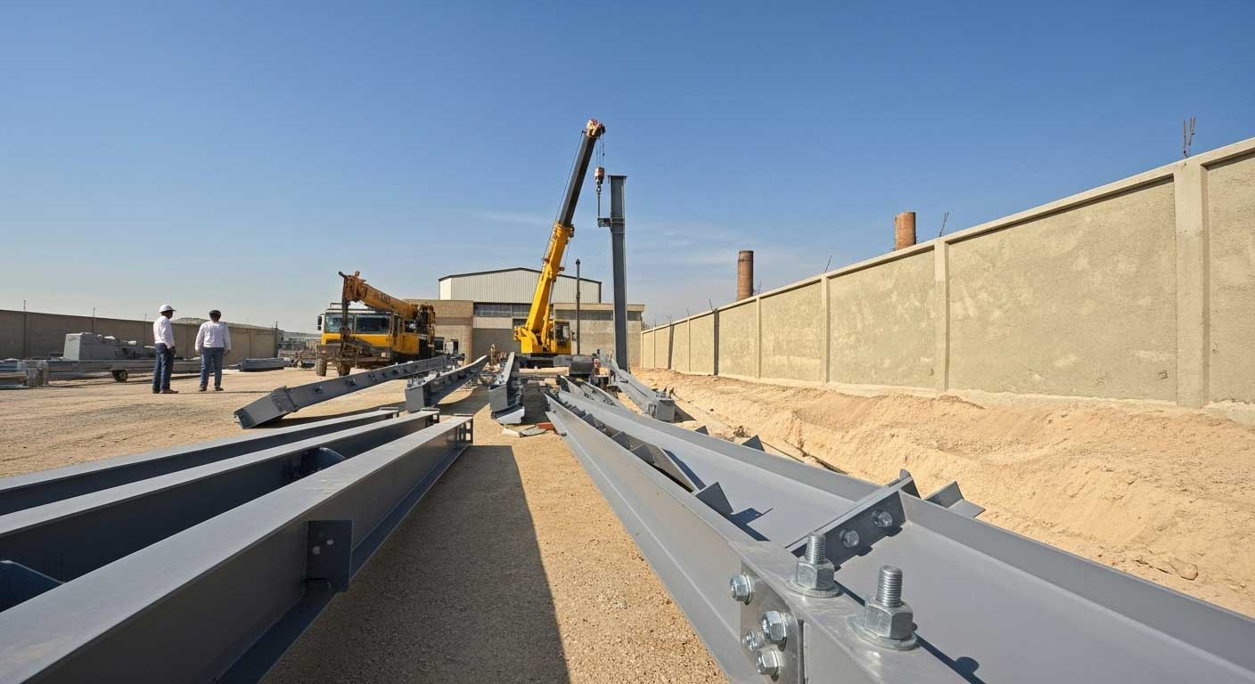 معمل ترابيع حديد في عدرا الصناعية